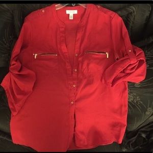 Calvin Klein Women’s Blouse Size XL.
